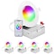 Luxrite 4 Inch Smart LED Recessed Lights RGBW Wifi App and Voice Control 10.5W 700LM No Hub Required, 4PK LR22740-4PK - alternate 1